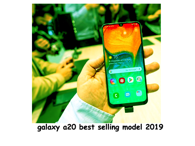 galaxy a20 best selling model 2019